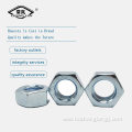 A563 1/8 Zinc plated hex nut